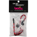 ON SET HEADSETS Tubeez (Red RX7)