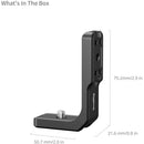 SmallRig Vertical-to-Horizontal Mount Support for Insta360 X5, X4 Air, X4 & X3