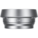 JJC Lens Hood for FUJIFILM X half (Silver)