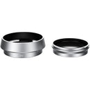 JJC Lens Hood for FUJIFILM X half (Silver)