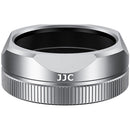 JJC Square Lens Hood for FUJIFILM X half (Silver)