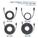 JJC Multiterminal Connecting Cable for Sony RM-VPR1 (16.4')