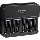 Panasonic eneloop pro Rechargeable Ni-MH Batteries with Charger (8 AAA Batteries)