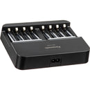 Panasonic eneloop pro Rechargeable Ni-MH Batteries with Charger (8 AAA Batteries)