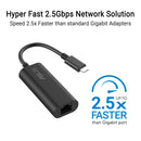 ASUS USB-C2500 V2 USB-C to 2.5G RJ45 Ethernet Adapter