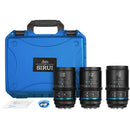 Sirui Astra T1.8 1.33x AF Anamorphic 3-Cine Lens Kit (Sony E, Blue Flares)