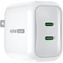 j5create 40W GaN USB-C 2-Port Mini Wall Charger