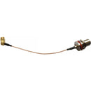 LumenRadio RP-SMA Male Right-Angle to N-Female Bulkhead (5.9")