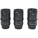 Sirui Astra T1.8 1.33x AF Anamorphic 3-Cine Lens Kit (L-Mount, Neutral Flares)