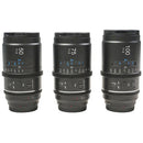 Sirui Astra T1.8 1.33x AF Anamorphic 3-Cine Lens Kit (Nikon Z, Neutral Flares)