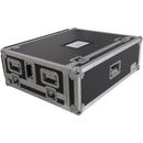 ProX Flight Case with Doghouse Compartment and Caster Wheels for Allen & Heath QU7