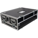ProX Flight Case with Doghouse Compartment and Caster Wheels for Allen & Heath QU7