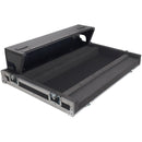 ProX Flight Case with Doghouse Compartment and Caster Wheels for Allen & Heath QU7