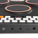 RockJam 7-Pad Bluetooth Tabletop Electronic Drum Kit