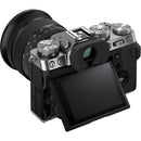 FUJIFILM X-T5 Mirrorless Camera with 16-80mm f/4 Lens and Mini Flash Kit (Silver)
