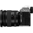 FUJIFILM X-T5 Mirrorless Camera with 16-80mm f/4 Lens and Mini Flash Kit (Silver)