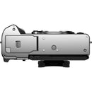 FUJIFILM X-T5 Mirrorless Camera with 16-80mm f/4 Lens and Mini Flash Kit (Silver)