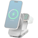 ALOGIC Flip 2-in-1 Qi2 Wireless Charging Stand (White)