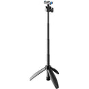 TELESIN Quick Release Selfie Stick 2.0 with Mini Tripod for DJI Osmo Action Cameras