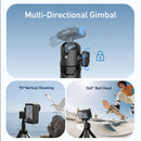 TELESIN Quick Release Selfie Stick 2.0 with Mini Tripod for DJI Osmo Action Cameras