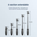 TELESIN Quick Release Selfie Stick 2.0 with Mini Tripod for DJI Osmo Action Cameras