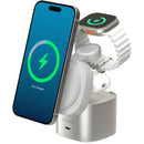 ALOGIC PowerPod 4-in-1 Qi2 Wireless Charging Stand (White)