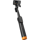 TELESIN Underwater Remote Selfie Stick with Tripod for Select GoPro HERO Cameras