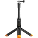 TELESIN Underwater Remote Selfie Stick with Tripod for Select GoPro HERO Cameras