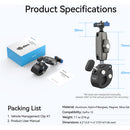 TELESIN Universal Tube Clamp Mount for GoPro HERO13 Black