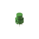 D6 SPST Momentary Key Switch - Black