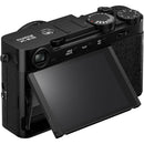 FUJIFILM X-E5 Mirrorless Camera with 23mm f/2.8 Lens and Mini Flash Kit (Black)
