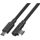 ALOGIC Elements Pro Right-Angle USB-C to Straight USB-C Cable (6.6')