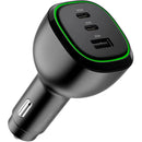 ALOGIC Rapid Power 3-Port USB Car Charger (165W)