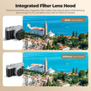 Freewell Lens Hood with 3-Filter Kit for FUJIFILM XF 23mm f/2.8 Lens (Black)