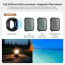 Freewell Lens Hood with 3-Filter Kit for FUJIFILM XF 23mm f/2.8 Lens (Black)