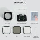 Freewell Lens Hood with 3-Filter Kit for FUJIFILM XF 23mm f/2.8 Lens (Silver)