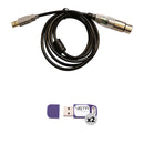 Vista 512-Channel Dongles with USB to DMX Adapter Cable Kit