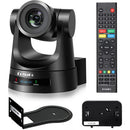 FoMaKo BH202 HDMI PTZ 2-Camera Bundle with 20x Zoom + PTZ Controller