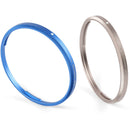 NiSi Ring Cap Kit for Ricoh GR IV (Royal Blue & Titanium Gray)