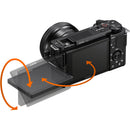 Sony ZV-E10 Mirrorless Camera with 16-50mm f/3.5-5.6 II Lens and Basic Bundle (Black)