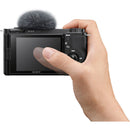 Sony ZV-E10 Mirrorless Camera with 16-50mm f/3.5-5.6 II Lens and Basic Bundle (Black)