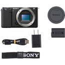 Sony ZV-E10 Mirrorless Camera with 16-50mm f/3.5-5.6 II Lens and Basic Bundle (Black)