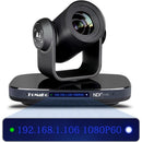 FoMaKo KN20 NDI AI Auto-Tracking PTZ Camera with 20x Optical Zoom (Black)