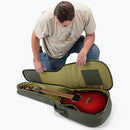 On-Stage Adventure Series Acoustic Guitar Gig Bag (Green)