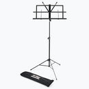 On-Stage Sheet Music Stand with Adjustable Square Bookplate