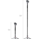 SmallRig Carbon Fiber Monopod Pro (69")