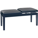 K&M 13949 Double-Seat Piano Bench with Imitation Leather Seat