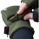 The Heat Company Heat 2 Softshell Mitten Gloves (Size 7, Alpine Blue)