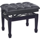 K&M 13965 Hydraulic Piano Bench (Height Adjustment: 19.3 to 23.2")