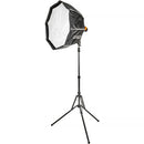3 Legged Thing Ultra-Portable Carbon Fiber Light Stand and Boom Arm (Matte Black)
